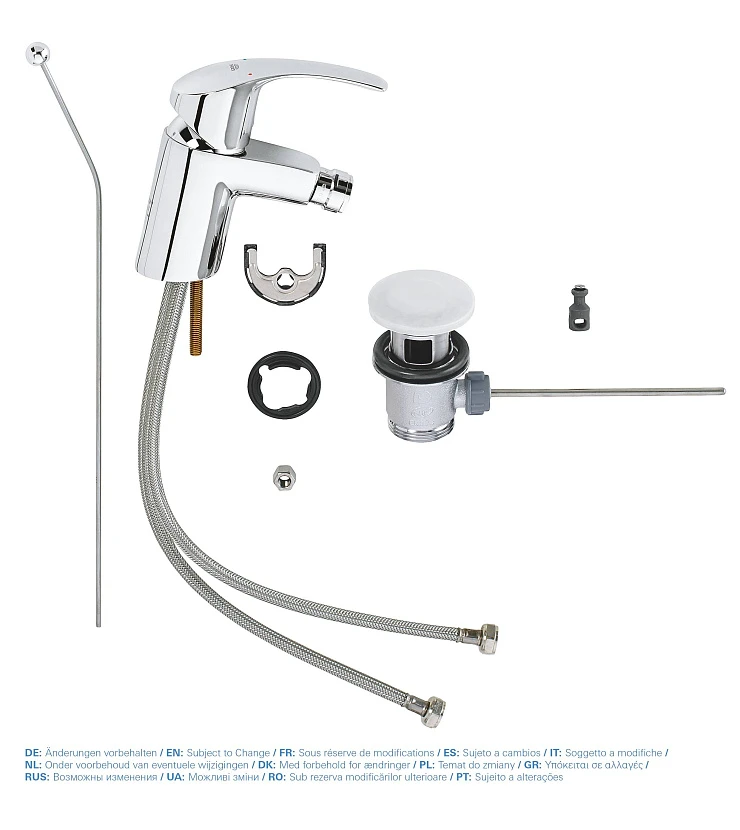 Смеситель для биде Grohe Eurosmart New 32929002 хром