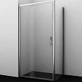 Душевой уголок Wasserkraft Berkel 110x100см 48P16 профиль хром, стекло прозрачное