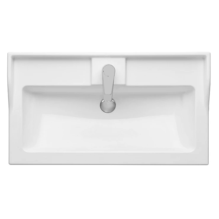 Раковина встраиваемая Aquaton Фабиа 80см 1A708031FB010 белая