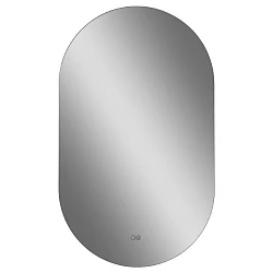 Зеркало Art&Max Torino 60х100 AM-Tor-600-1000-DS-F-H с функцией антизапотевания и подсветкой