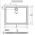 Душевой поддон Riho Zurich 160х80см D001019005 белый