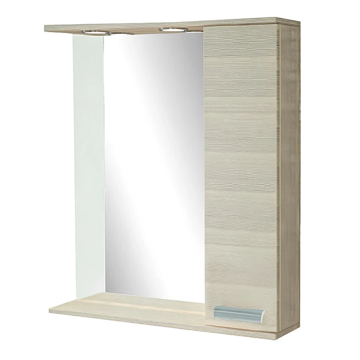 Зеркало-шкаф Comforty Марио-75 00003121624CF сосна лоредо