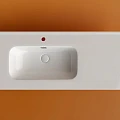 Раковина встраиваемая Ceramica Nova Element 100см CN7003L чаша слева, белая