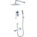 Душевой комплект Lemark Allegro LM5922CW хром