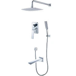 Душевой комплект Lemark Allegro LM5922CW хром