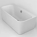 Акриловая ванна Vagnerplast Maggie 160x75 KRBV165MAG9X-64 белая глянцевая