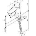 Смеситель для раковины AM.PM Inspire 2.0 F50A02500 хром