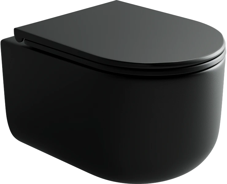 Унитаз подвесной Ceramica Nova Ulma CN4006MB черный матовый