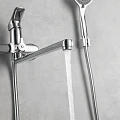 Смеситель для ванны с душем Aquatek Вега AQ1042CR хром