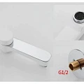 Душевой комплект Gappo G7148-8 с внутренней частью, белый/хром