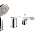 Смеситель на борт ванны Lemark Luna LM4145C хром
