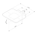 Мыльница AM.PM Inspire 2.0 A50A34200 хром