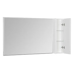 Зеркало-шкаф Aquaton Диор 120 1A110702DR01R белый