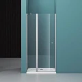 Душевая дверь в нишу BelBagno 120см ETNA-B-12-60/60-C-Cr-90 профиль хром, стекло прозрачное