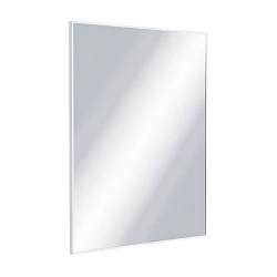 Зеркало Excellent Kuadro 80x60 белый мат