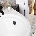 Акриловая ванна Vagnerplast Selena 147x100 VPBA141SEL3LE-04 левая, белая глянцевая