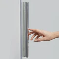 Душевой уголок Wasserkraft Dinkel 120x100см 58R10 профиль хром, стекло прозрачное