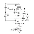 Смеситель для раковины Grohe Concetto 23450001 хром