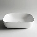 Раковина накладная Ceramica Nova Element CN6008 белая глянцевая