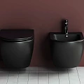 Биде подвесное Ceramica Nova Metropol CN4003MB черный матовый