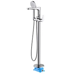Напольный смеситель для ванны с душем Aquatek Бетта AQ1145CR с внутренней частью, хром