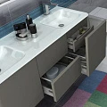 Тумба под раковину Cezares 54648 Grigio Talpa Opaco