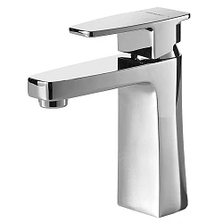 Смеситель для раковины Bravat Riffle F172106C хром