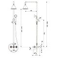Душевая стойка Timo Nelson SX-1190 chrome хром