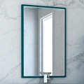 Зеркало Cezares Tiffany 60 55245 подсветкой и подогревом, серый