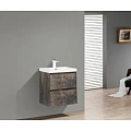 Тумба с раковиной BelBagno Pietra Mini 50 темное дерево