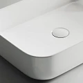 Раковина накладная Ceramica Nova Element CN5004 белая глянцевая