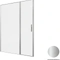 Душевая дверь в нишу Allen Brau Priority 160x200 см 3.31038.BA профиль серебро, стекло прозрачное