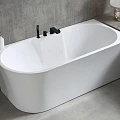 Акриловая ванна ABBER 170x78 AB9335-1.7 R белая глянцевая
