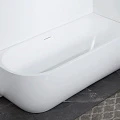 Акриловая ванна ABBER 170x75 AB9315 R белая глянцевая
