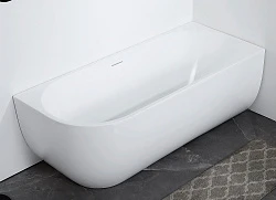 Акриловая ванна ABBER 170x75 AB9315 R белая глянцевая