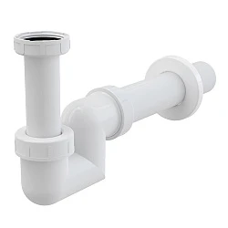 Сифон для раковины AlcaPlast A45F A45F-DN40 белый