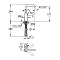 Смеситель для раковины Grohe Essence New 23541001 хром