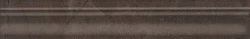 Бордюр Багет Версаль коричневый глянцевый обрезной 30x5x1,9, 1, шт