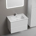Тумба под раковину Sancos Snob R 70 SNR70W белая матовая