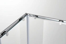 Душевой уголок Cezares Molveno 90x90см MOLVENO-A-2-90-C-Cr-IV профиль хром, стекло прозрачное
