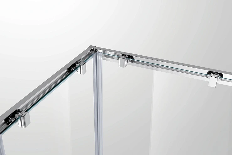 Душевой уголок Cezares Molveno 90x90см MOLVENO-A-2-90-C-Cr-IV профиль хром, стекло прозрачное