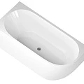 Акриловая ванна Aquanet Elegant A 180x80 3805N Gloss Finish 260048 белая глянцевая