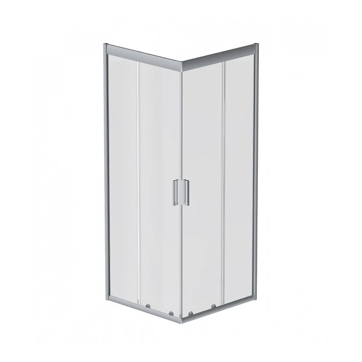 Душевой уголок AM.PM Gem 90x90см W90G-403-090MT профиль хром, стекло прозрачное