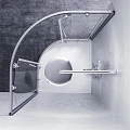 Душевой уголок AM.PM X-Joy 90x90см W88G-205-090MT64 профиль матовый хром, стекло прозрачное