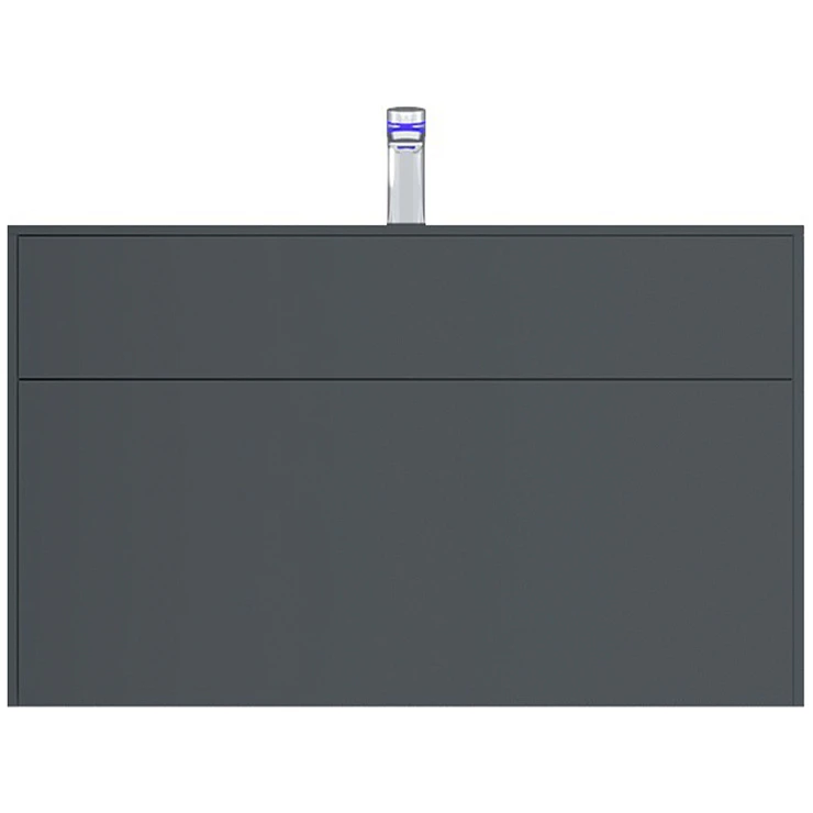 Тумба с раковиной AM.PM Inspire 2.0 100 графит матовый