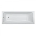 Акриловая ванна AM.PM Gem 170x70 с каркасом и шторкой W90ASET-170W90BS80CT белый, хром