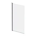Шторка на ванну AM.PM Gem 80x140см W90BS-D080-140CT профиль хром, стекло прозрачное