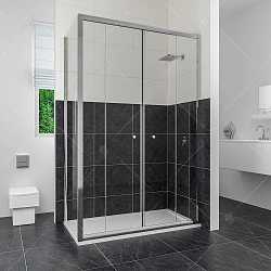 Душевой уголок RGW Classic CL-43 180x70см 040943187-11 профиль хром, стекло прозрачное