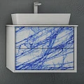 Тумба под раковину Cezares 54873 Blue Stone