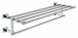 Полка Grohe Essentials Cube 40512001 для полотенец, хром